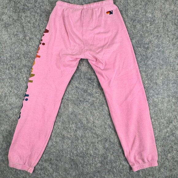 Aviator Nation Pink Sweatpants Joggers Size Small Venice California - Picture 9 of 11